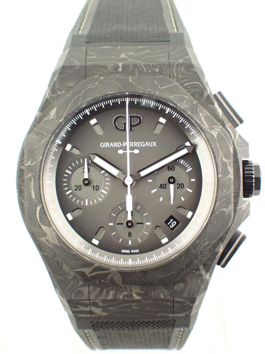 ジラールペルゴ ロレアート 81060-41-3222-1CX グレー系 44mm径、メンズ(NS※新品)