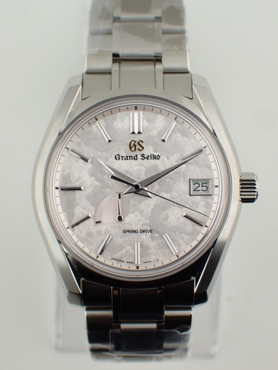 グランドセイコー スプリングドライブ SBGA443 ペールピンク 花筏、40mm、パワーリザーブ(NS※新品)