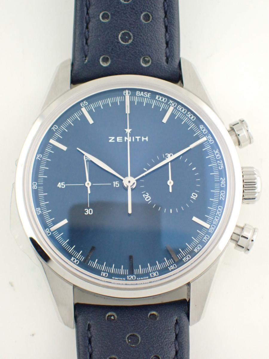 ゼニス クロノマスター 03.2150.4069/51.C805 ブルー 38mm径、メンズ(NS※新品)