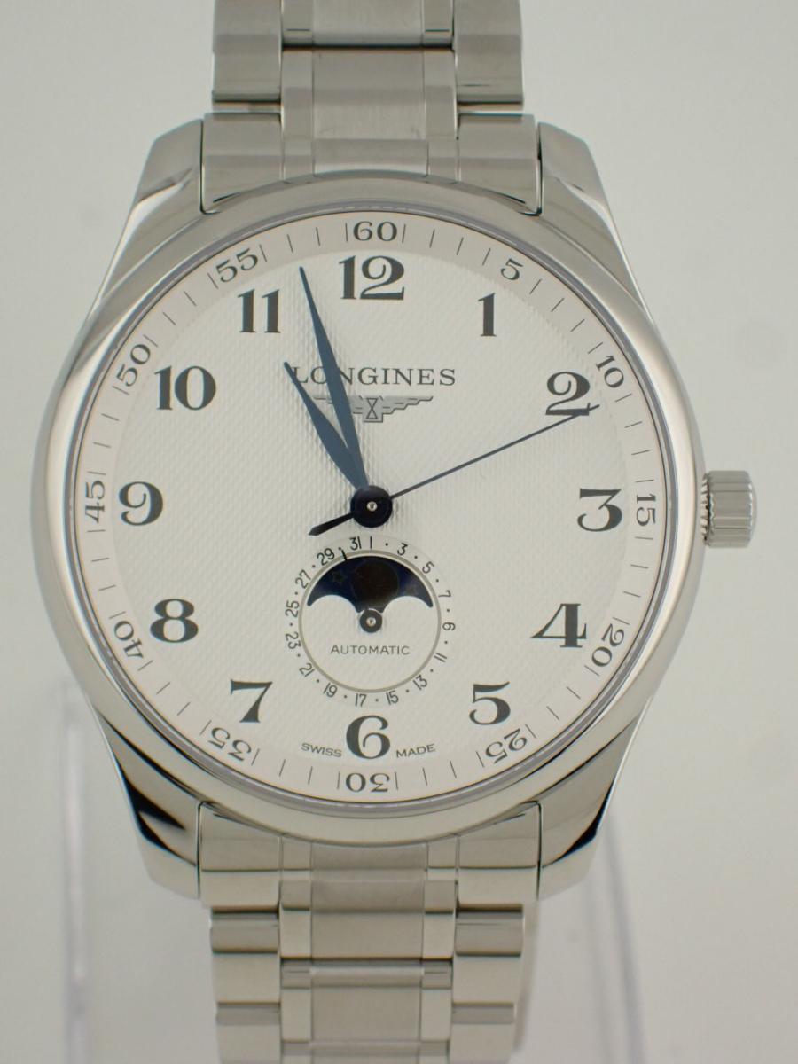 ロンジン マスターコレクション L2.919.4.78.6 シルバー 42mm径、メンズ(AA※中古美品)