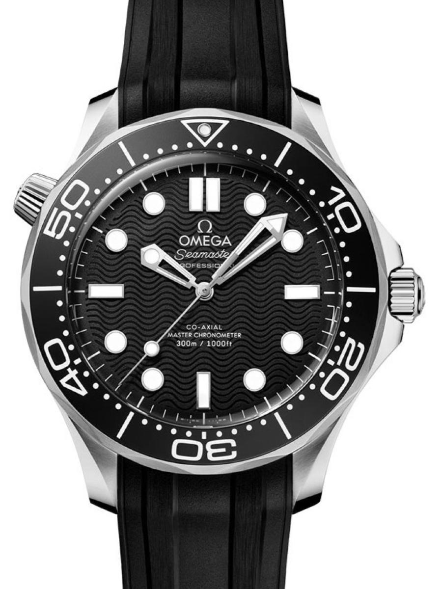 オメガ シーマスター 210.32.42.20.01.003 ブラック シーマスターダイバー300M ブラックダイヤル クロノ　 メンズ　42mm　キャリバ﻿ー オメガ 880﻿6　パワーリザー﻿ブ 55時﻿間　ラバーベルト(新品未使用)