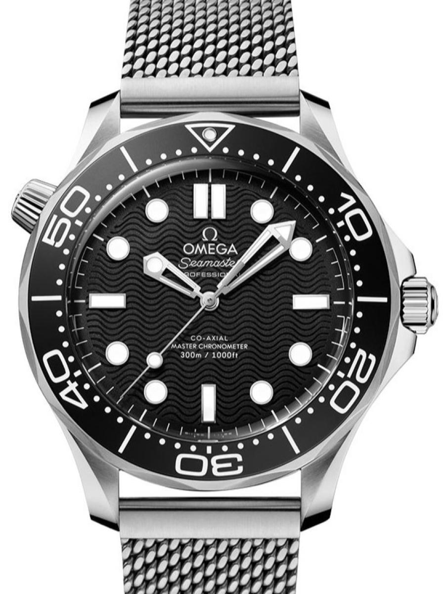オメガ シーマスター 210.30.42.20.01.010 ブラック シーマスターダイバー300M　ブラックダイヤル　クロノ　 メンズ　42mm　キャリバ﻿ー オメガ 880﻿6　パワーリザー﻿ブ 55時﻿間　シースルーバック　(新品未使用)