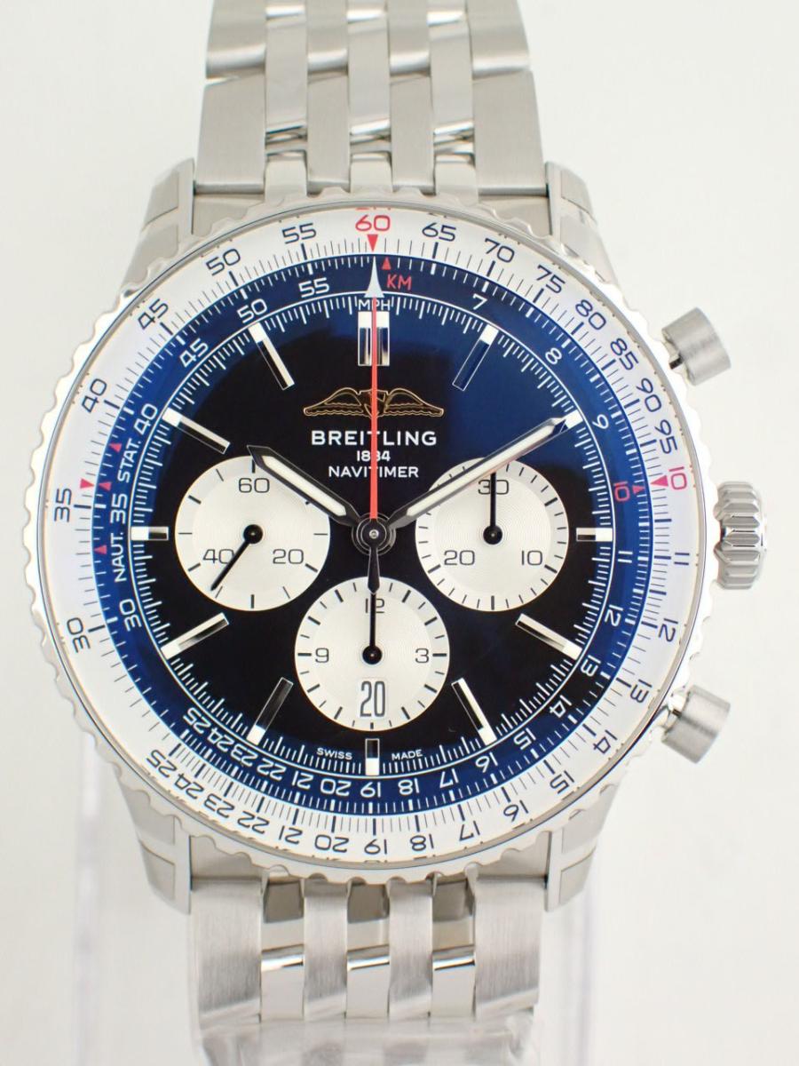 ブライトリング ナビタイマー AB0137211B1A1 ブラック B01 クロノグラフ 46　ブラックダイヤル メンズ　46mm　パワーリザーブ約70時間(NS※新品)