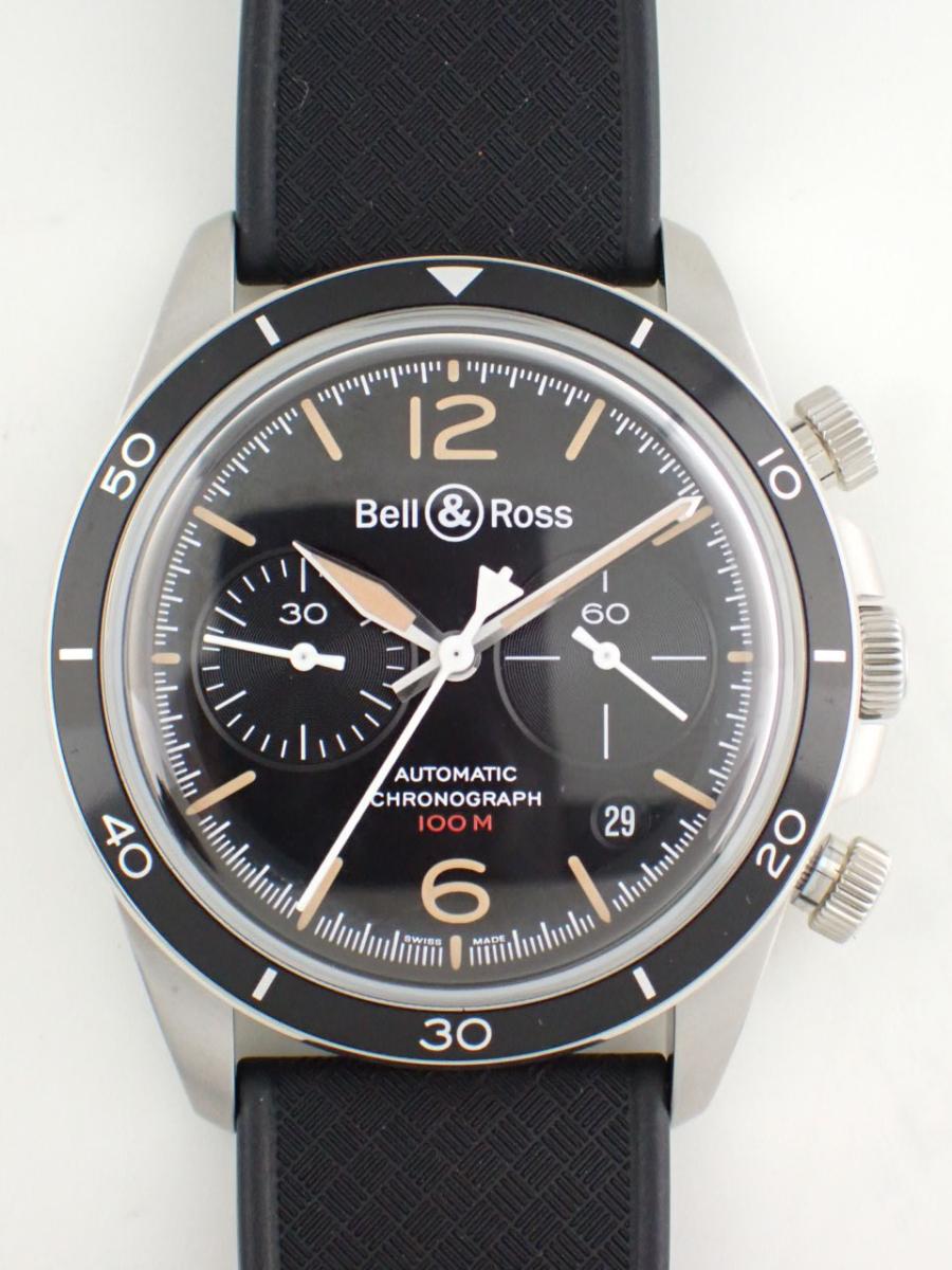 ベル＆ロス ヴィンテージ BRV294-HER-ST/SRB ブラック 41mm径、メンズ(NS※新品)