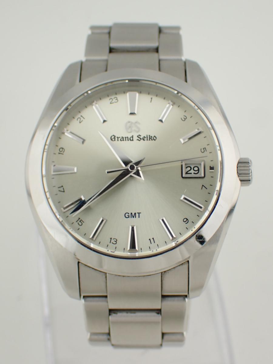 グランドセイコー 9Fクォーツ SBGN011 シャンパンゴールド 40mm、GMT、デイト(A※中古)