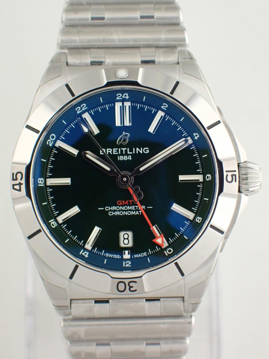ブライトリング クロノマット A32398101L1A1 グリーン 40mm、デイト、メンズ(NS※新品)