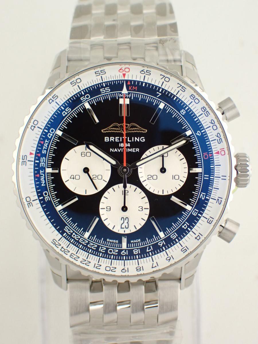 ブライトリング ナビタイマー AB0137211B1A1 ブラック 46mm径、メンズ(NS※新品)