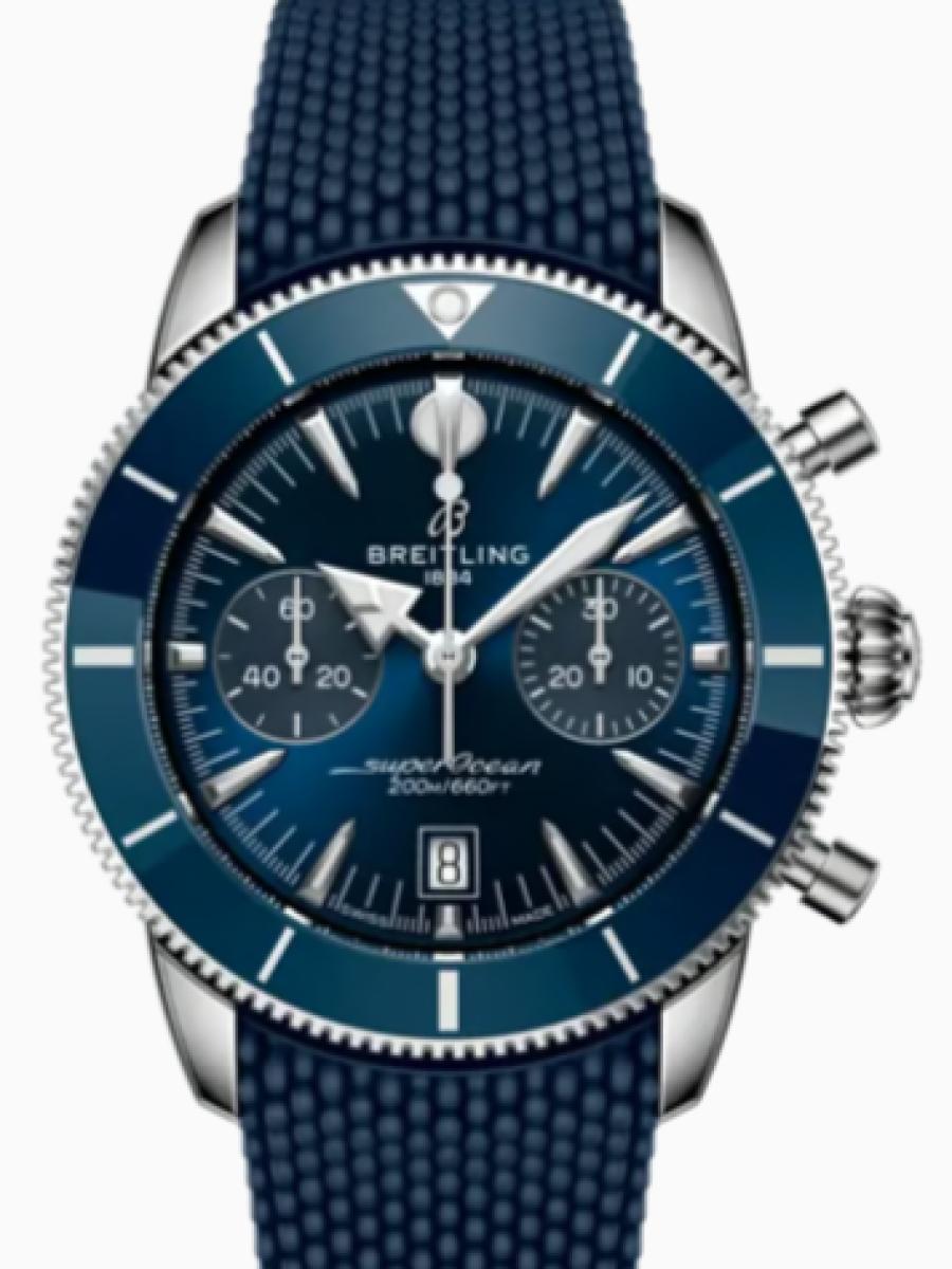 ブライトリング スーパーオーシャン AB0156161C1S1 ブルー スーパーオーシャン ヘリテージ B01 クロノグラフ 42　 メンズ　42mm　パワーリザーブ  約70時間　キャリバー  ブライトリング01　(新品未使用)