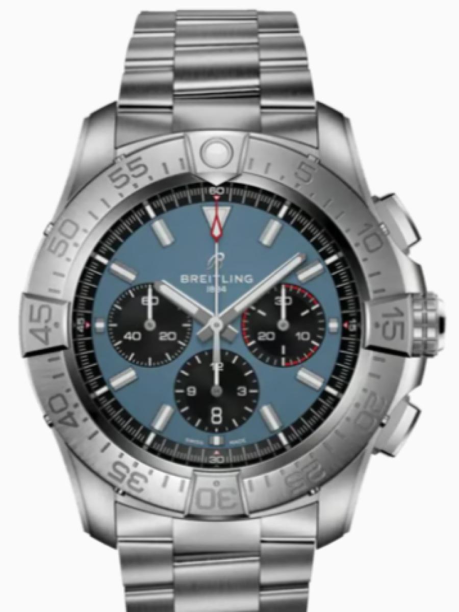 ブライトリング アベンジャー EB0148101C1E1 ブルー スーパー アベンジャー B01 クロノグラフ 46 メンズ　46mm　キャリバー  ブライトリング01　パワーリザーブ  約70時間(新品未使用)