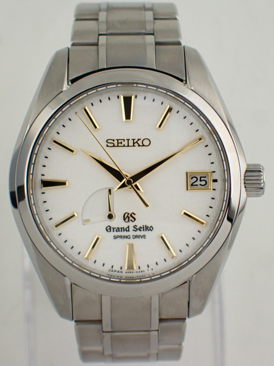 グランドセイコー スプリングドライブ SBGA059 ホワイト 39mm、雪白ダイヤル、メンズ(AAA※新品仕上げ済み)