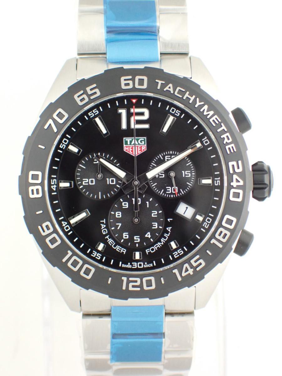 タグホイヤー フォーミュラ1 CAZ1010.BA0842 ブラック 43mm、クロノグラフ、メンズ(NS※新品)