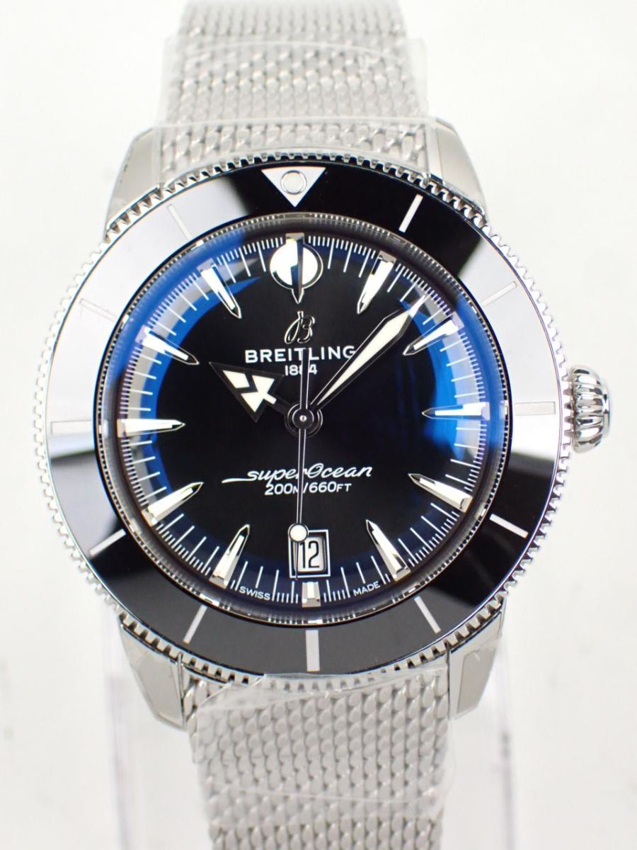 ブライトリング スーパーオーシャン AB3112241B1A1 ブラック 44mm、デイト、メンズ(NS※新品)