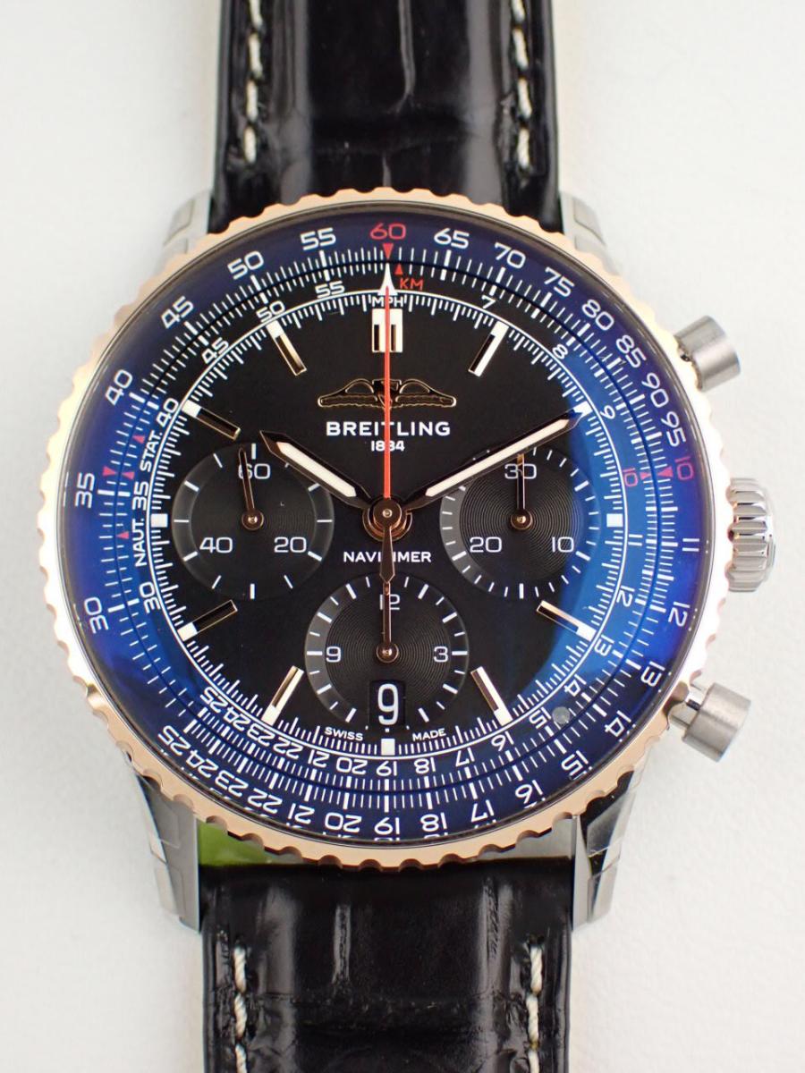ブライトリング ナビタイマー UB01391A1B1P1 ブラック 41mm、クロノグラフ、ジャパンエディション(NS※新品)