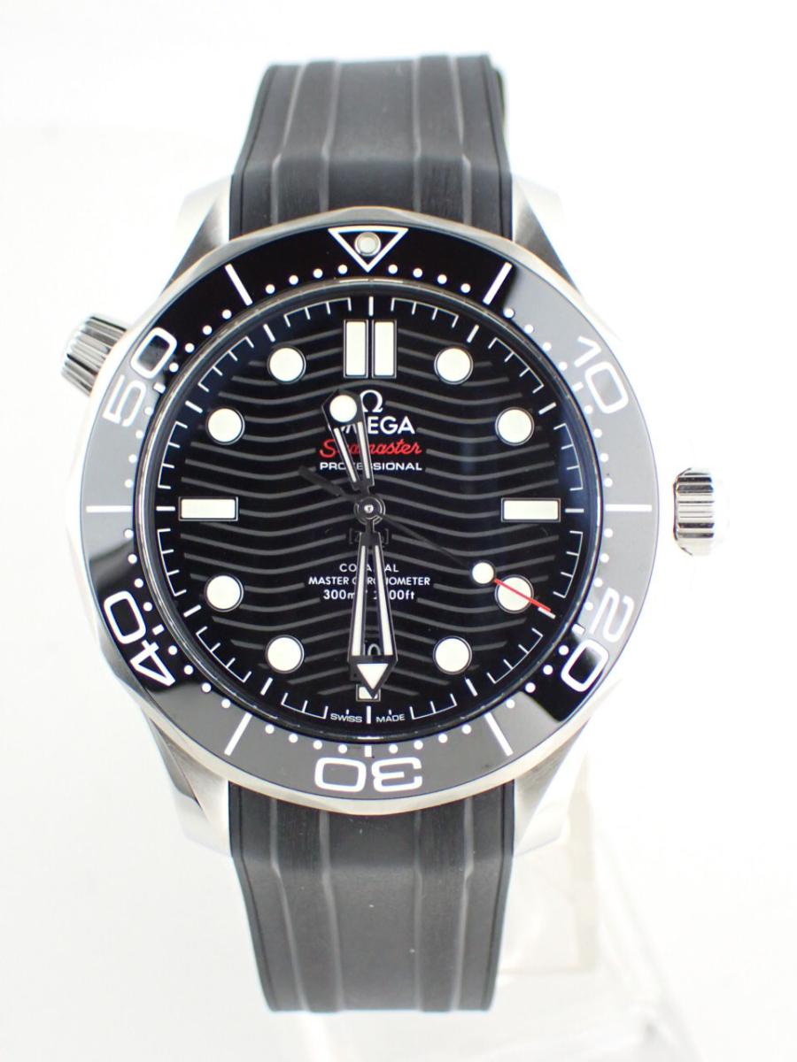 オメガ シーマスター 210.32.42.20.01.001 ブラック 42mm、メンズ(AA※綺麗な中古)