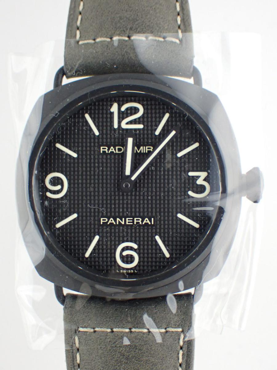 パネライ ラジオミール PAM00643 ブラック 45㎜、メンズ(AA※ほぼ未使用)