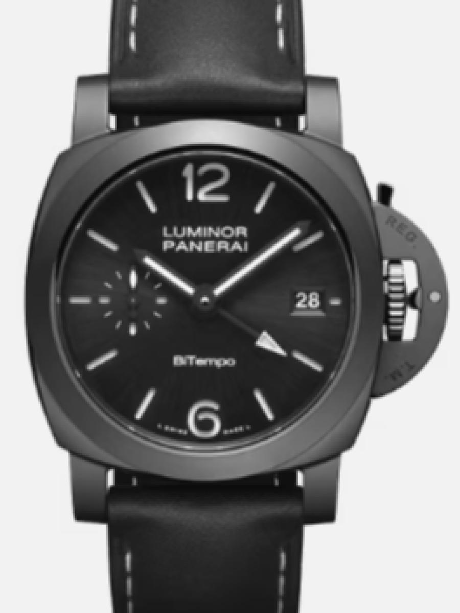 パネライ ルミノール PAM01460 ブラック GMT ブラックダイヤル　スモールセコンド　デイト表示 メンズ　40mm　キャリバーP.900　パワーリザーブ3日間(新品未使用)